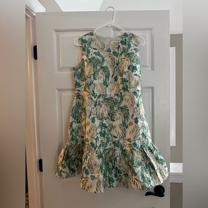 Gather To Celebrate Bright Emerald Multi Dress